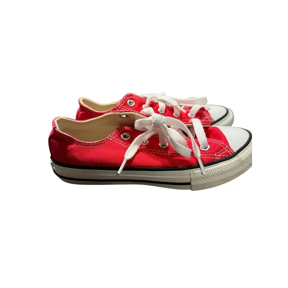 Converse Red Youth Tennis Shoe Size 13